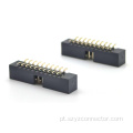 Conector SMT do cabeçalho da caixa de passo de 2,0 mm preto